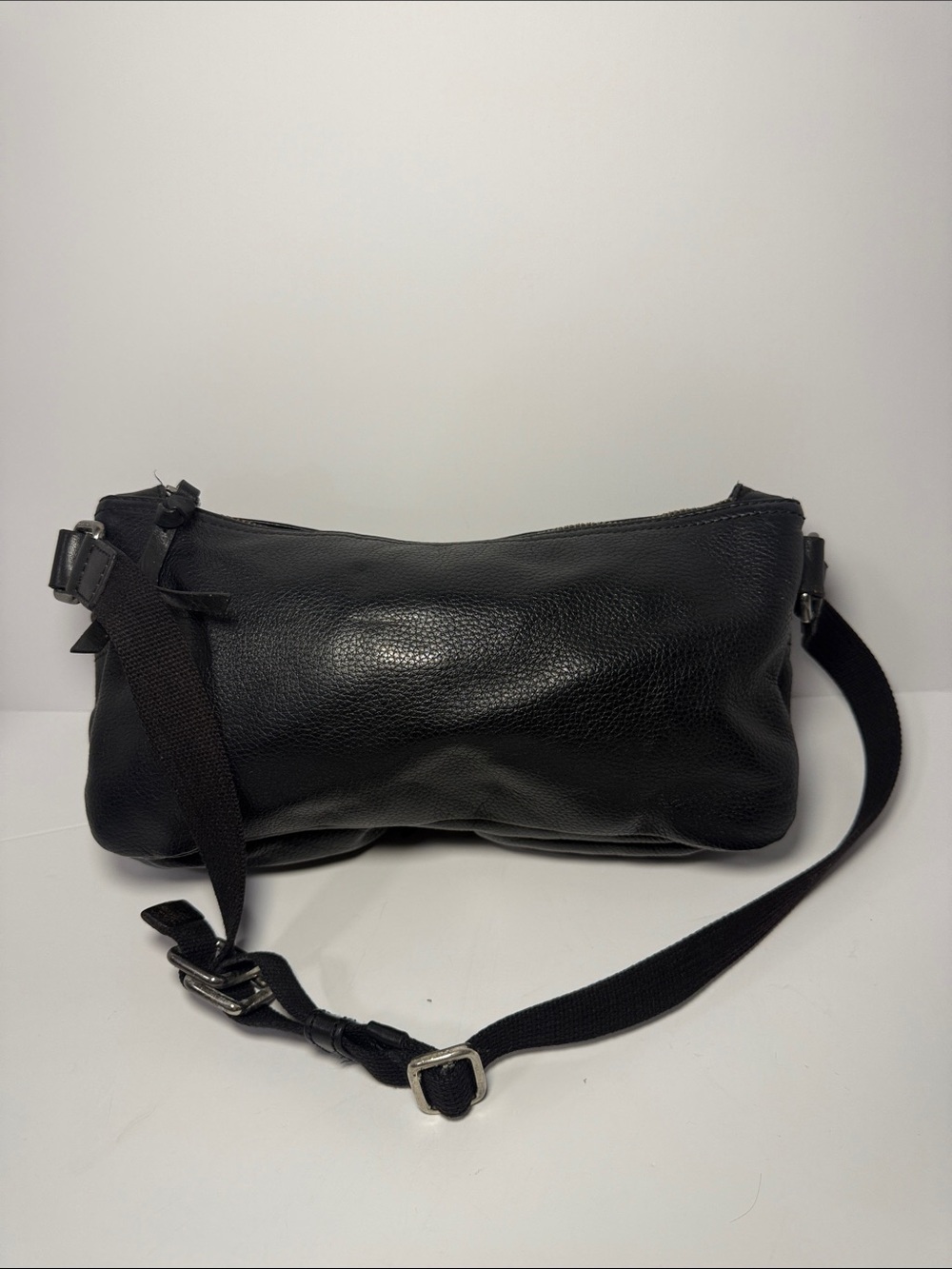 Dolce & Gabbana Black Leather Waist Bag / Belt Bag - Picture 5 of 12